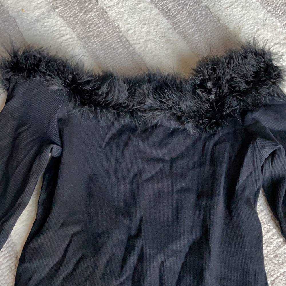 Miranda Feather Bodysuit in Black
OW Intimates - Picture 9 of 9